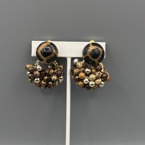 Unique Beaded Cluster Earrings JP336 2/$10